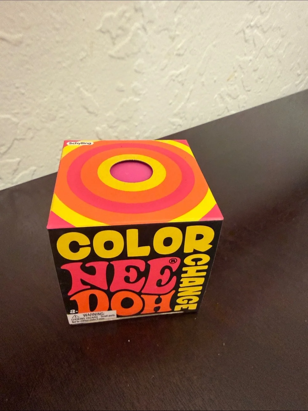 Needoh Color Change Sensory Stress Ball - Pink & Blue